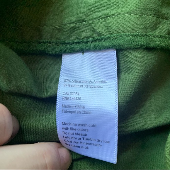 Anthro Lilis' Closet Green Fit and Flare Dress - Picture 8 of 9